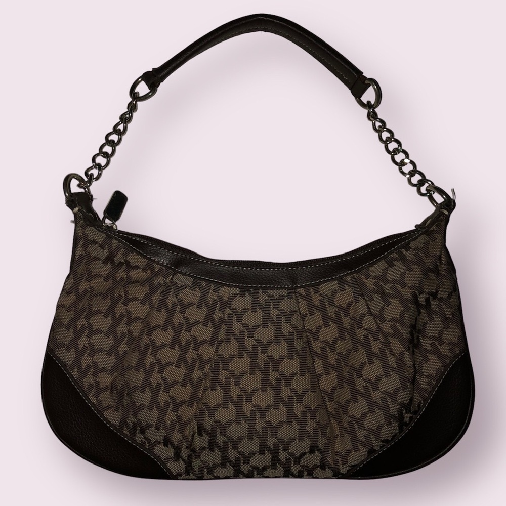 New York & Company Baguette Chain Purse